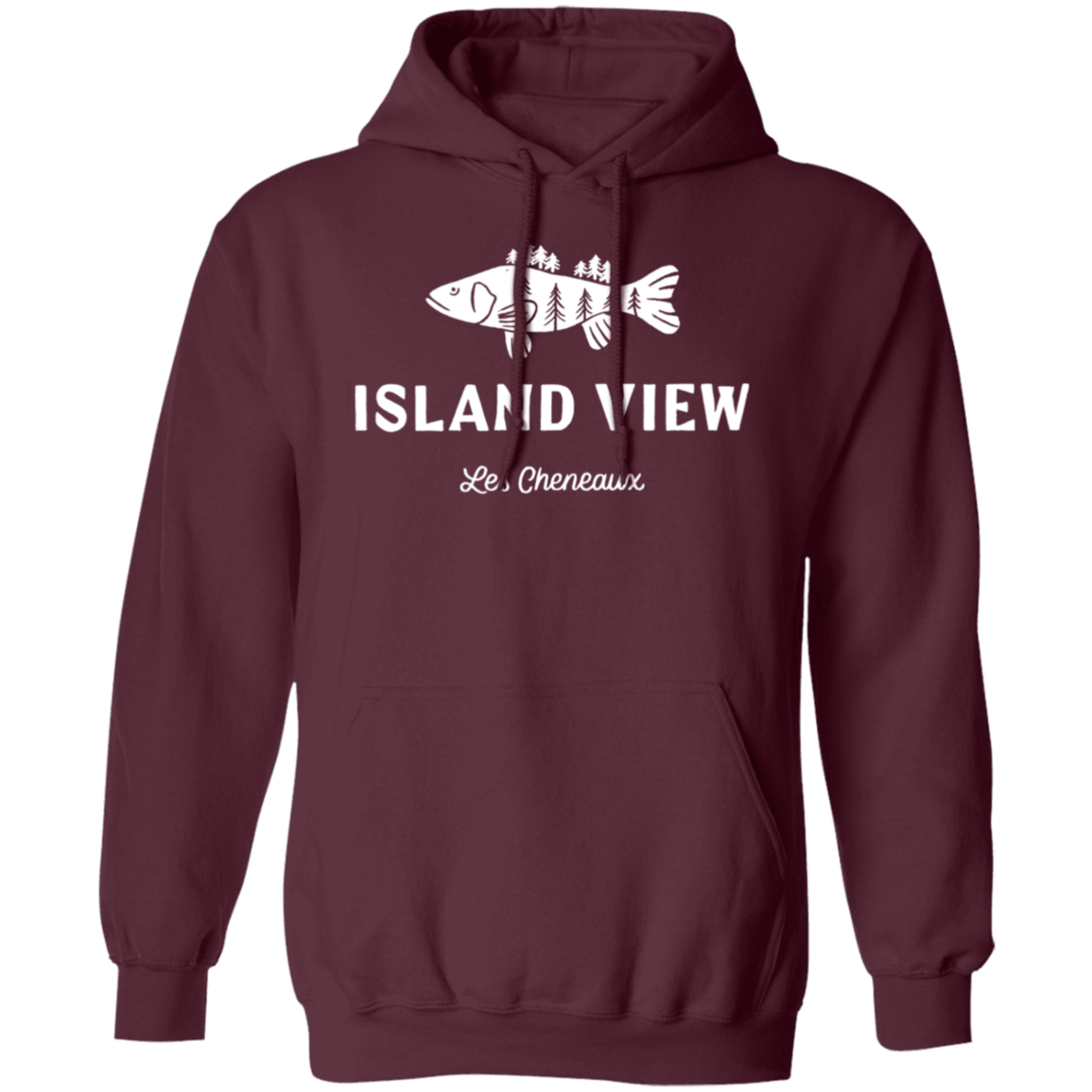 Perch White Hoodie