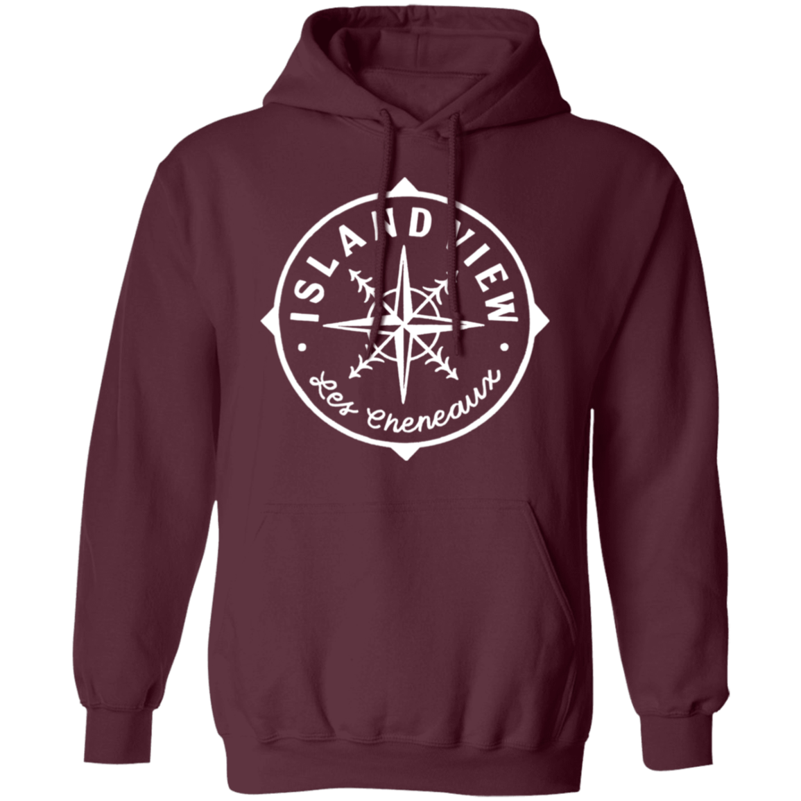 Compass White Hoodie