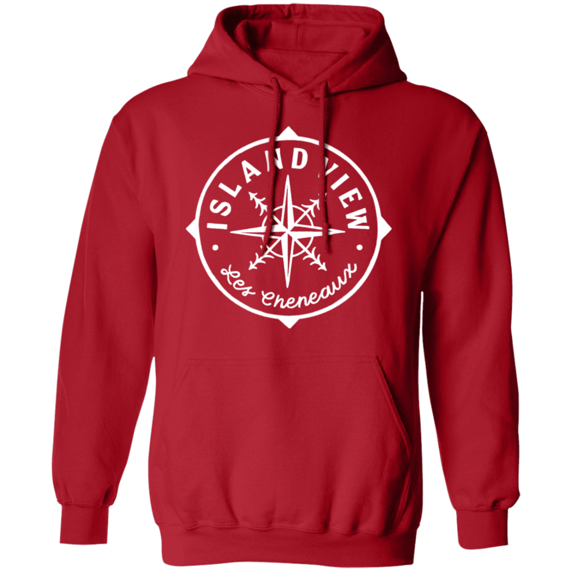 Compass White Hoodie