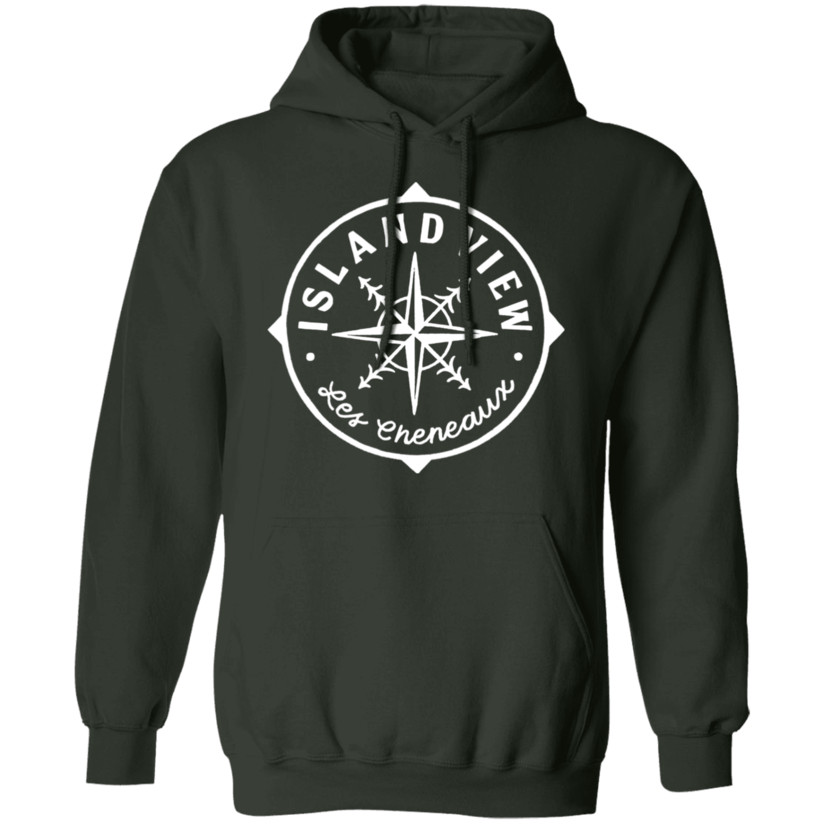 Compass White Hoodie