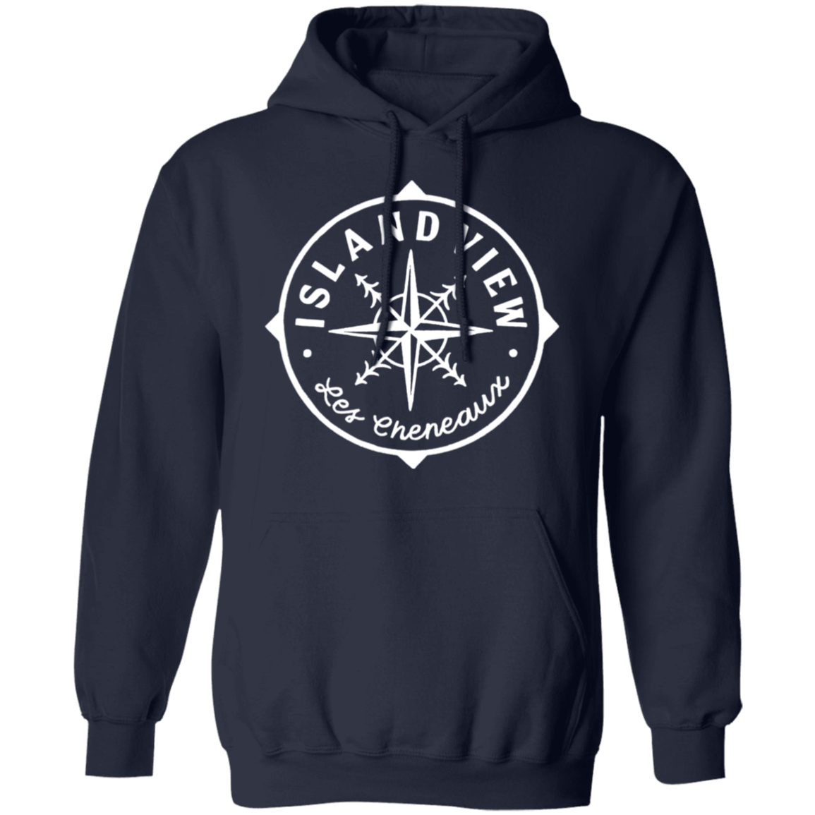 Compass White Hoodie