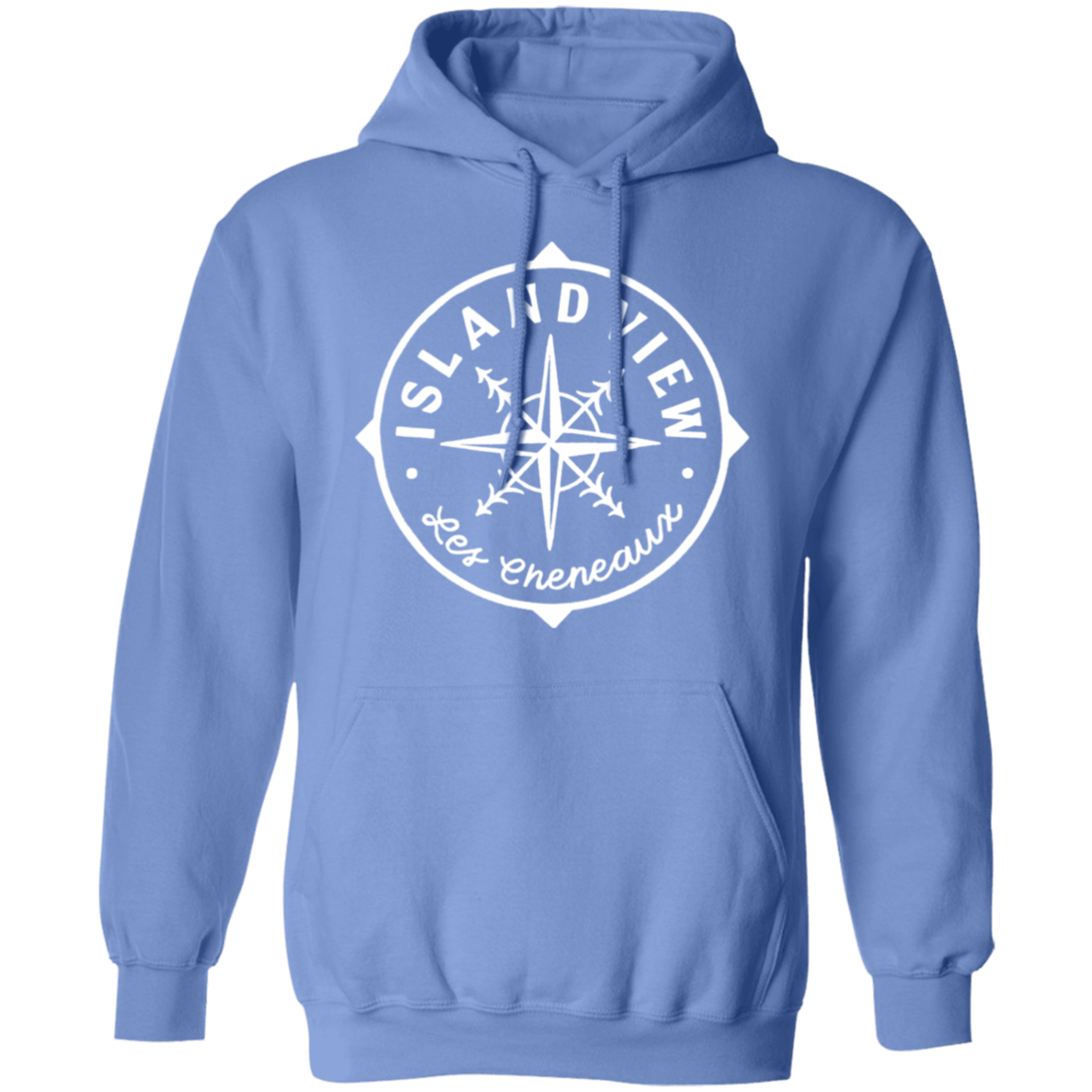 Compass White Hoodie