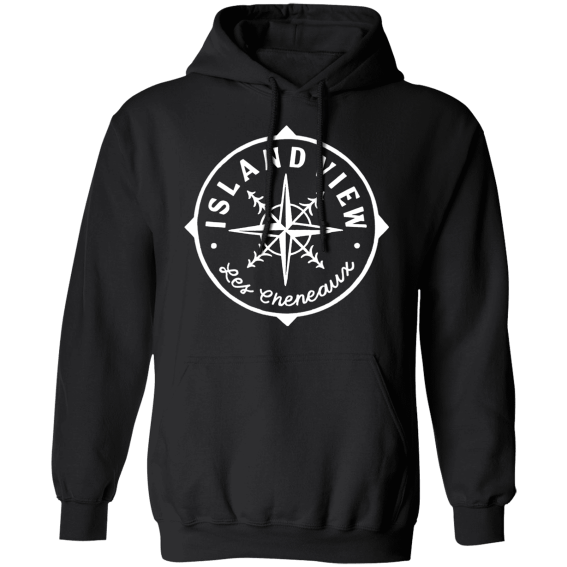 Compass White Hoodie