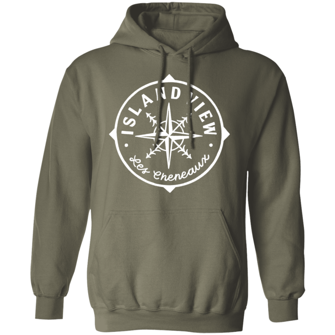 Compass White Hoodie